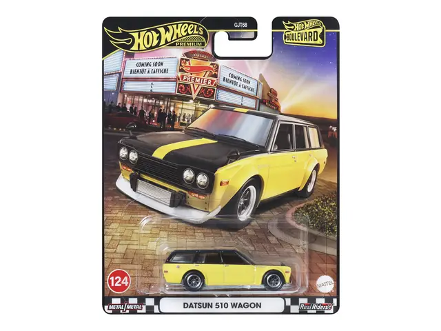 MATTEL Hot Wheels 2025 - Boulevard - Datsun 510 Wagon - No. 124 - JBL21