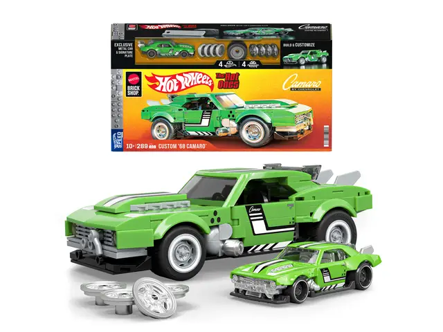 MATTEL Custom '68 Camaro Bausatz (289 Teile), für Sammler