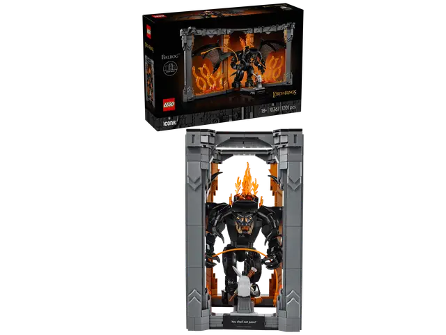 LEGO® Der Herr der Ringe: Balrog™ Bücherstütze