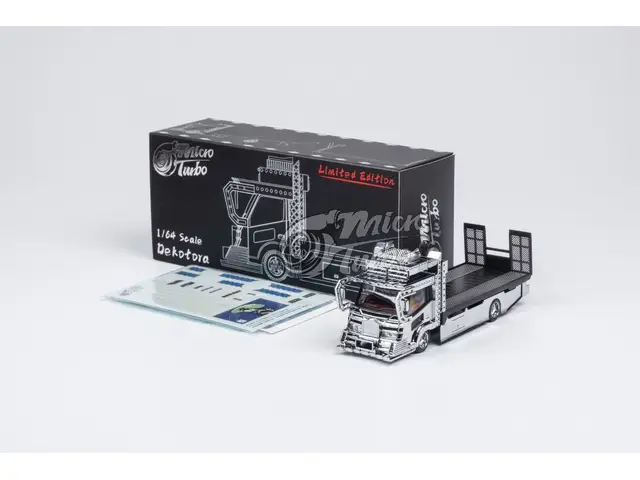 MICROTURBO Microturbo - 1/64 Dekotora Flatbed V2 Limited Edition