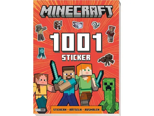 LEGO® Minecraft: 1001 Sticker, Rätseln, Ausmal