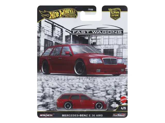 MATTEL Hot Wheels 2025 - Fast Wagons - Mercedes Benz E 36 AMG - JBK69