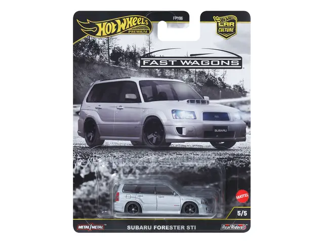 MATTEL Hot Wheels 2025 - Fast Wagons - Subaru Forester STI - JBK87