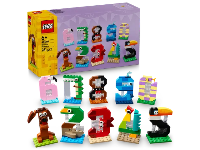 LEGO® Geburtstagszahlen