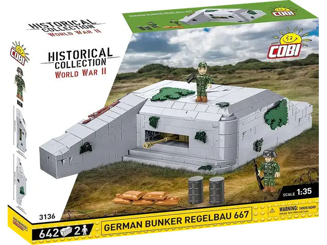 COBI GMBH German Bunker Regelbau 667