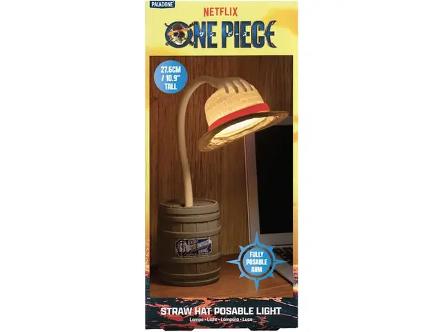 TOMIK One Piece Straw Hat Lamp