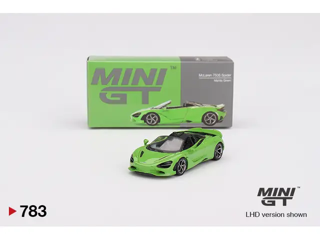 MINI GT Mini GT - 1/64 2024 McLaren 720S Spider, green