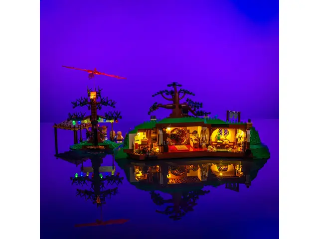 LIGHT MY BRICKS Beleuchtungsset für LEGO® Der Herr der Ringe Das Auenland #10354