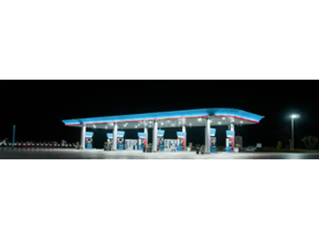 TURBOPADS TurboPads - Gas Station Night Background