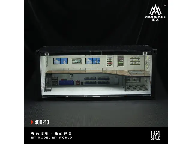 MOREART MoreArt - 1/64 Container - Repair Shop Scenario F