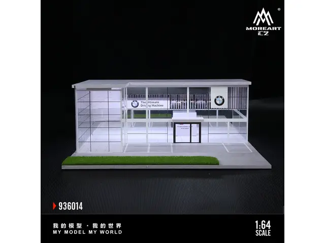 MOREART MoreArt - 1/64 BMW store lighting scene