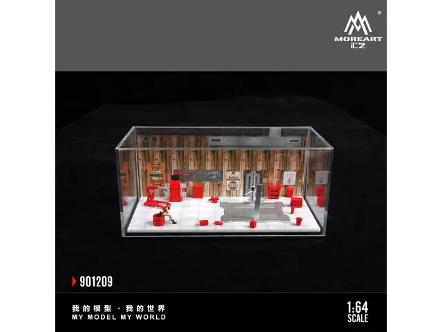 MOREART MoreArt - 1/64 Car repair room A set