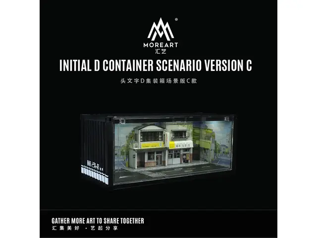MOREART MoreArt - 1/64 Initial Text D Container Scene Version C