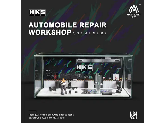 MOREART MoreArt - 1/64 HKS auto repair shop