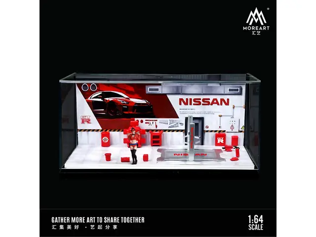 MOREART MoreArt - 1/64 Nissan auto repair shop