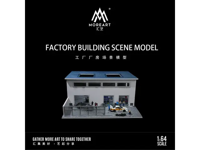 MOREART MoreArt - 1/64 Factory building lighting scene