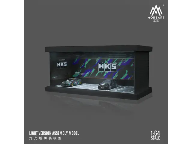 MOREART MoreArt - 1/64 HKS Four parking spot assembly scene
