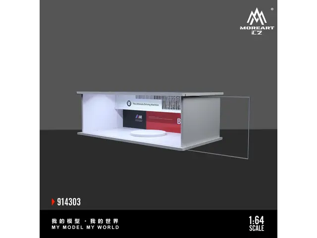 MOREART MoreArt - 1/64 BMW showroom lighting assembly scene