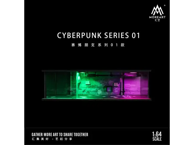 MOREART MoreArt - 1/64 Cyberpunk 01 Light Edition Assembly Scene