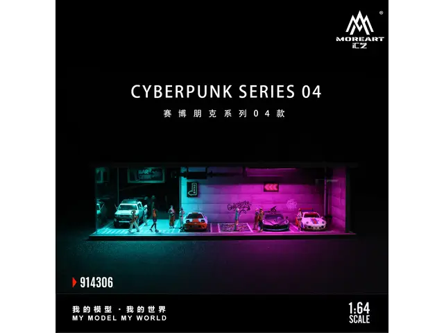 MOREART MoreArt - 1/64 Cyberpunk 04 Light Edition Assembly Scene