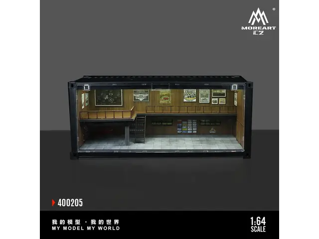 MOREART MoreArt - 1/64 Container repair shop scene