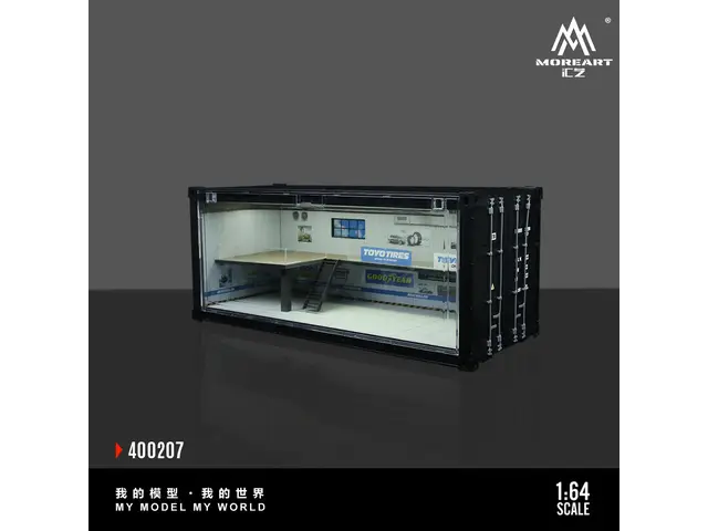 MOREART MoreArt - 1/64 Container repair shop scene B