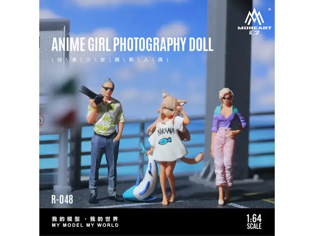 MOREART MoreArt - 1/64 Anime Girl Photography Doll Set