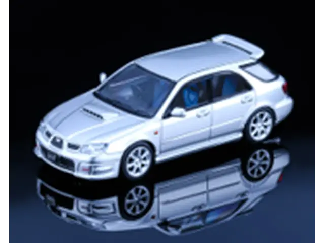 FURUYA Furuya - 1/64 Impreza WRX STI (Hawkeye), GG, silver