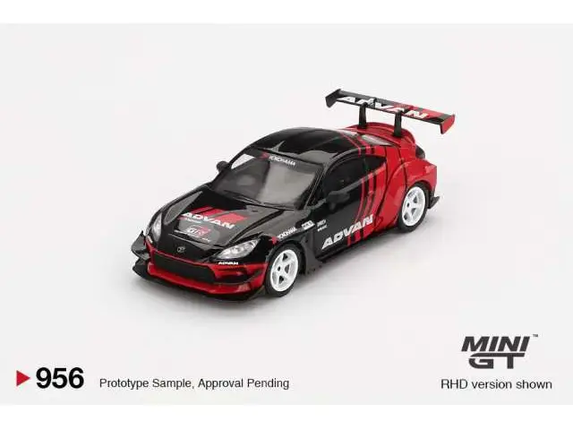 MINI GT Mini GT - 1/64 2022 Toyota GR86 HKS Type R -Advan Tokyo Auto Salon*, red/black