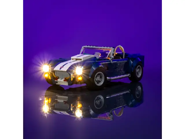 LIGHT MY BRICKS Beleuchtungsset für LEGO® Shelby Cobra 427 S/C #10357