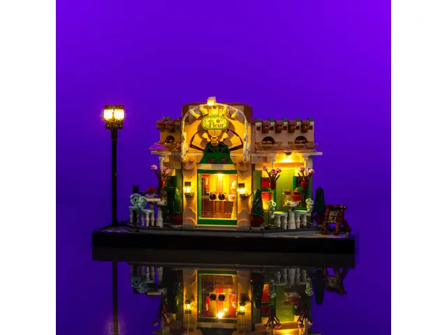 LIGHT MY BRICKS Beleuchtungsset für LEGO® French Cafe #10362