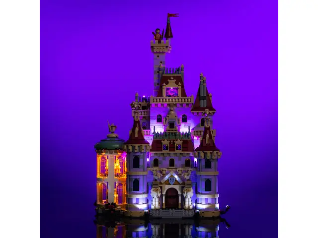 LIGHT MY BRICKS Beleuchtungsset für LEGO® Disney Die Schöne und das Biest Schloss #43263