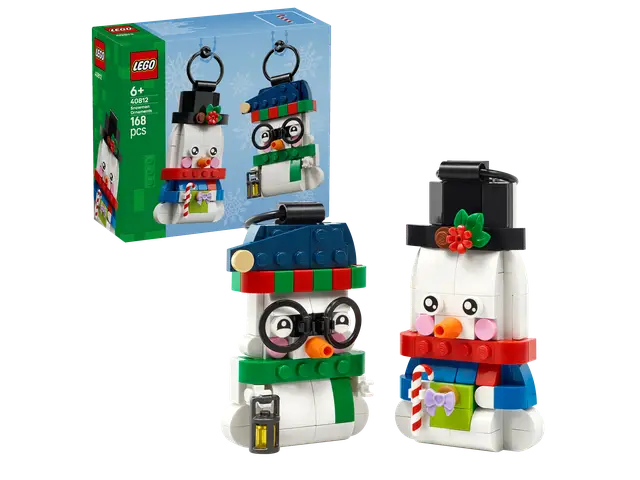 LEGO® Deko-Schneemänner