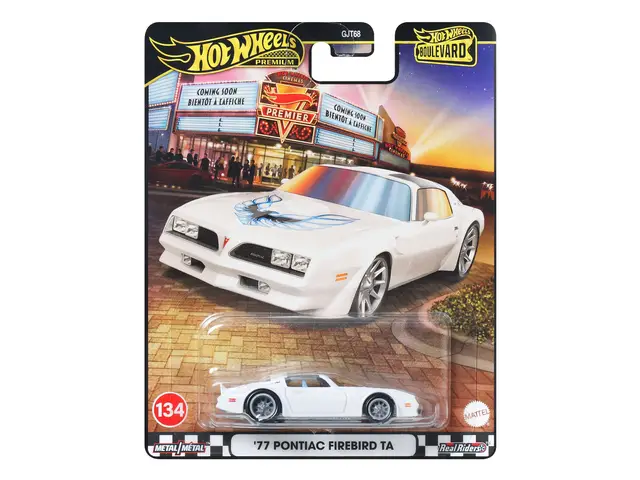 MATTEL Hot Wheels 2025 - Boulevard - ´77 Pontiac Firebird TA - No. 134 - JBL28