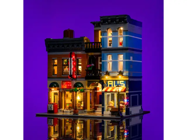LIGHT MY BRICKS Beleuchtungsset für LEGO® Detektivbüro #10246