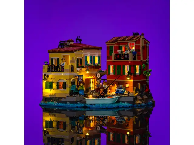 LIGHT MY BRICKS Beleuchtungsset für LEGO® Italienische Riviera #21359
