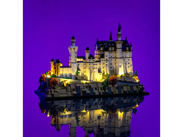 LIGHT MY BRICKS Beleuchtungsset für LEGO® Architecture Schloss Neuschwanstein #21063