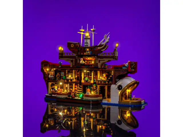 LIGHT MY BRICKS Beleuchtungsset für LEGO® ONE PIECE Das schwimmende Restaurant Baratie #75640