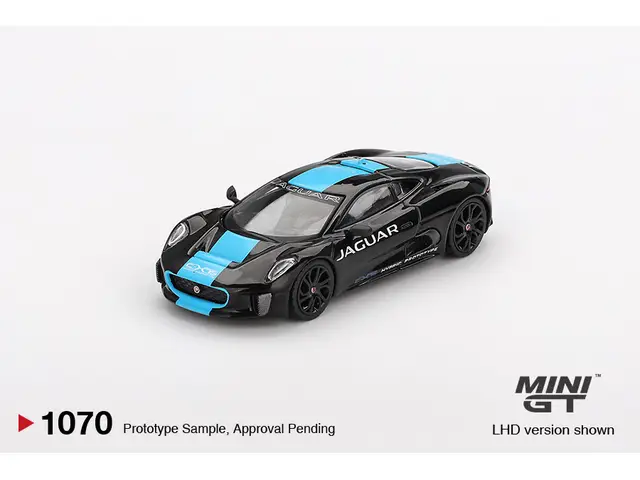 MINI GT Mini GT - 1/64 2010 Jaguar C-X75, black