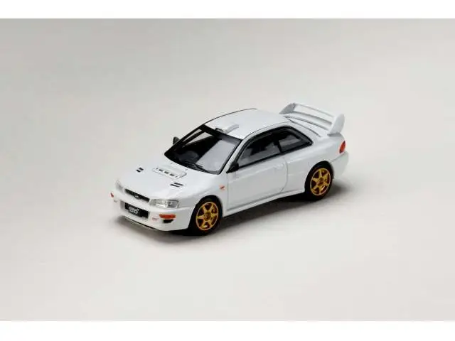 HOBBY JAPAN Hobby Japan - 1/64 Subaru Impreza-22B STi Version (GC8), *JDM64* JDM Style featehr white