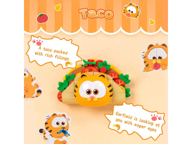 PANTASY Pantasy - Garfield™ Taco-Kühlschrankmagnet