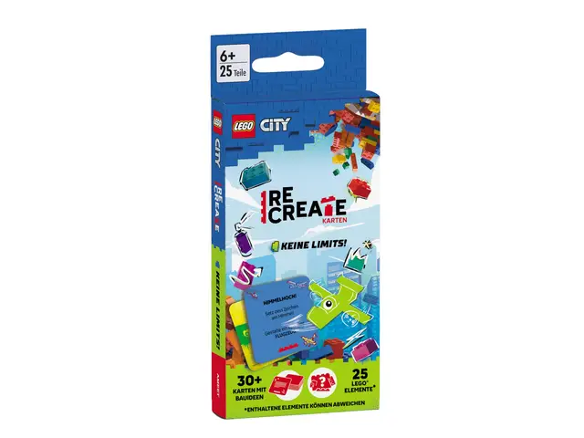 AMEET Verlag LEGO® City - ReCreate Karten - Keine Limits!: mit LEGO Elementen