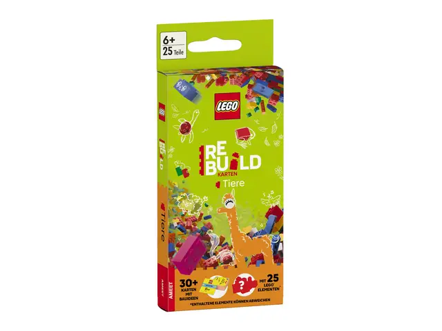 AMEET VERLAG LEGO® - Rebuild Karten - Tiere: mit LEGO-Elementen