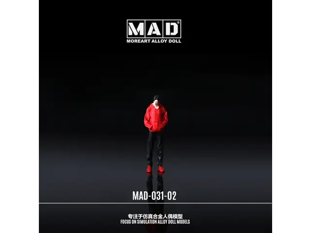 MOREART MoreArt - 1/64 B-Red Pocket Man Doll MAD031-2