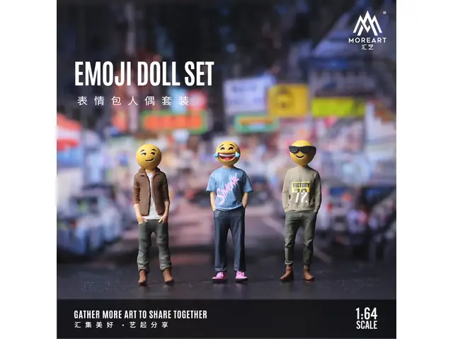 MOREART MoreArt - 1/64 Expression Pack Doll Set