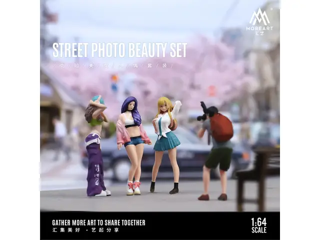 MOREART MoreArt - 1/64 Street Beauty Doll Set
