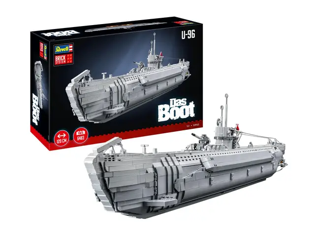 Carrera Revell Europe GmbH Revell Sous-marin Le bateau - Système de briques