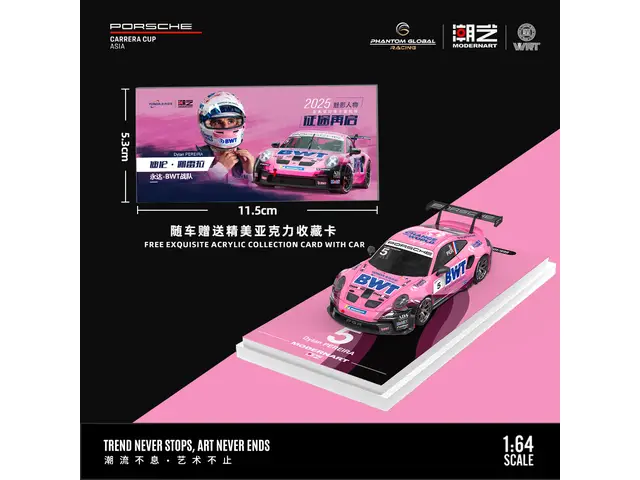 MODERNART ModernArt - 1/64 911GT3 Cup (992) BWT-5 Standard Edition