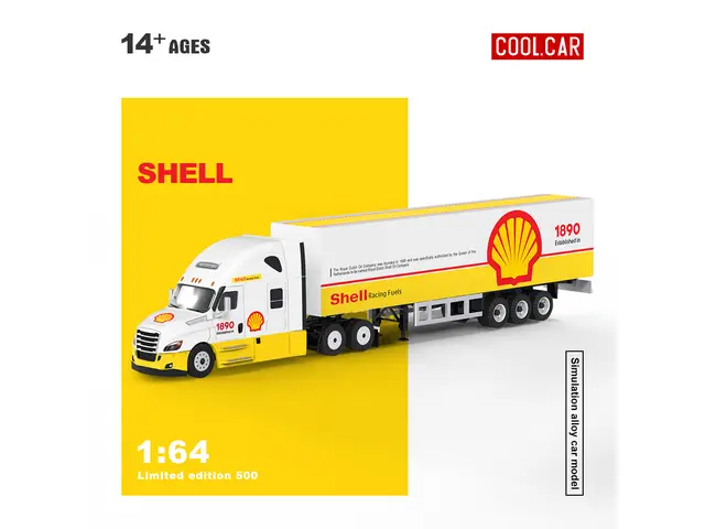 COOL.CAR Cool Car - 1/64 Freightliner Container Truck - Shell Livery