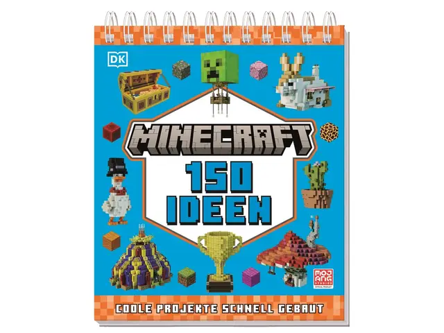 DORLING KINDERSLEY VERLAG Minecraft 150 Ideen: Coole Projekte schnell gebaut. 150 kreative Minecraft-Ideen als praktischer Tisch-Aufsteller. Für Gamer und Kinder ab 6 Jahren
